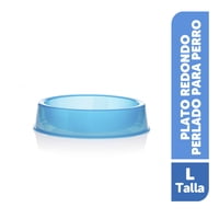 Plato Para Perro Redondo Tamaño L 1 Un Buddy Pet