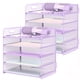 thumbnail image 1 of Bandeja de cartas Sinboun de 5 niveles, pack de 2, metal morado, 1 of 1
