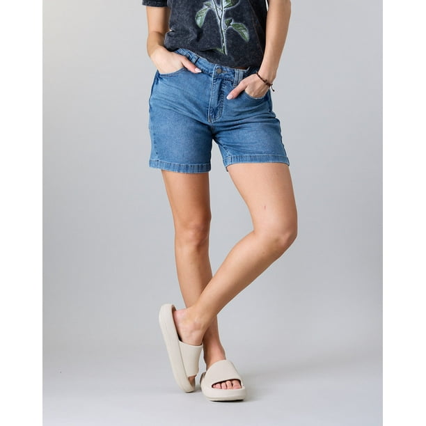 Short Bermuda Mujer Mid Leg Denim XS3736 Polemic