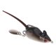 thumbnail image 2 of Ratones Blandos Se?uelo De Pesca De Rata Anzuelo De Aparejos De Agua Superior Cebo De Lubina Crankbait Negro, 2 of 5