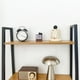 thumbnail image 5 of Estante Escalera de Metal con Repisas 60x35x171 cm Roble Claro, 5 of 7