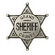 thumbnail image 1 of Placa De Sheriff Grand County 113/nq 18 Gr 7 Cms, 1 of 4