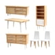 thumbnail image 3 of 6x Muebles De Casa De Muñecas Gabinetes De Comedor De Casa De Muñecas Micropaisaje, 3 of 5