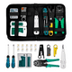 thumbnail image 1 of Kit Herramientas Cableado Tester Rj45 Utp Lan Crimpeadora Color Negro, 1 of 3