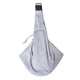 thumbnail image 1 of Pet Sling Carrier Perro Gato Bolsa De Transporte De Hombro Ajustable Gris Claro, 1 of 5