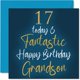 thumbnail image 1 of Tarjeta de Cumpleaños 17 años para Nieto – Stuff4 5.7×5.7 pulgadas, 1 of 7