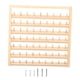 thumbnail image 3 of Estante para hilos, soporte para hilos de madera, organizador de costura fácil de usar, soporte para carretes montado en la pared para fábrica, acceso, 3 of 5