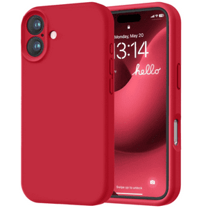 Mar Cases - Carcasa Funda Para Iphone 17 Silicona Rojo