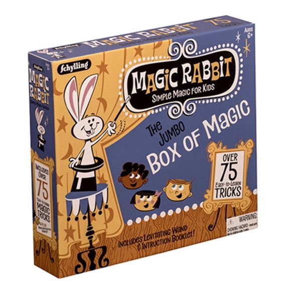 Set de Trucos de Magia Schylling Magic Rabbit Jumbo con Más de 75 Trucos