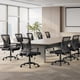 thumbnail image 2 of Silla Yaheetech Mesh Soporte Lumbar Ergonómico Respaldo Medio Negro, 2 of 3