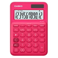 Calculadora Casio Tipo Mini Escritorio Ms-20Uc Fucsia