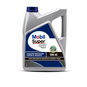 Aceite Motor Mobil Super 2000 Formula P X1 10W-40 4 Lt