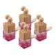 thumbnail image 3 of 4 Piezas De Botellas De Difusor De Aromaterapia Para Coche, Decoración De Olor Para Coche De Oficina, Rosa Roja, 3 of 5