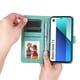 thumbnail image 5 of Funda tipo cartera FOXDOCK para Xiaomi Redmi Note 13 4G , diseño girasol en relieve, cuero PU, cierre magnético, soporte y tarjetero, 5 of 5