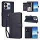 thumbnail image 2 of Funda Cartera Trébol para Xiaomi Redmi Note 14 4G con Ranuras Tarjetas y Carga Inalámbrica Azul oscuro, 2 of 6