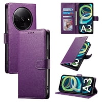 Funda Para Foxdock Xiaomi Redmi A3 4G– Cuero Premium, 3 Ranuras Para Tarjetas, Protección Contra Impactos