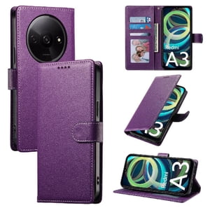 Funda Para Foxdock Xiaomi Redmi A3 4G– Cuero Premium, 3 Ranuras Para Tarjetas, Protección Contra Impactos