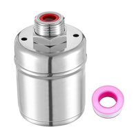 Magideal - Válvula De Bola Flotante Mini Válvula De Flotador Tanque De Agua Automático De Acero Inoxidable Válvula De Control De Agua Válvula Flotante Para Pieza , Entrada Superior A De 1/2Inch