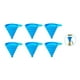 thumbnail image 1 of Pack X6 Embudo Plastico Embudo De Silicona Plegable Embudo, 1 of 2
