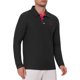 thumbnail image 5 of INSPIRE CHIC Camisa Polo de Hombre con Patrón Piqué de Manga Larga en Contraste de Color para Golf M Negro, 5 of 6