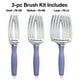 thumbnail image 2 of Kit de cepillos de pelo Olivia Garden Finger Brush para abrazar el cuero cabelludo, 2 of 3