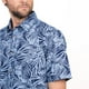 thumbnail image 3 of Camisa M/C Guayabera Estampada Regular Fit azul L, 3 of 5