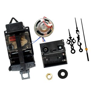 Bothyi - Movimiento De Reloj De Péndulo Con Piezas De Reparación De Bocina De Caja De Carillón De Música Con Manos