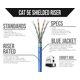thumbnail image 2 of Cable Ethernet Voltive Cat5e Blindado 305 m Azul CMR, 2 of 6