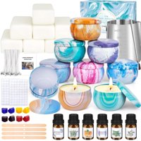 Kit Para Hacer Velas Ofun Con Cera De Soja 100% Natural Y 6 Fragancias