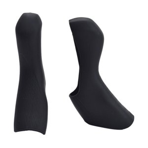 Ioensy - Cubierta De Palanca De Cambios De Bicicleta, 1 Par, Cubierta De Capó De Palanca De Freno, Antideslizante, Color Negro, 7020 7025