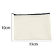 thumbnail image 2 of Estuche grande de lona en blanco para lápices y bolígrafos, bolsa de papelería, monedero, bolsas de cosméticos, 2 of 5