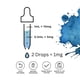 thumbnail image 2 of Solución De 110 Ml De Azul De Metileno De Grado Farmacéutico Al 1%, 2 of 5