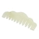 thumbnail image 1 of Natural Jade Gua Sha Acupuntura Masaje Peine Cuero Cabelludo Masajeador Relajación Peine 02, 1 of 5