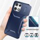 thumbnail image 5 of Funda Resistente para Motorola Moto G 5G 2025 con Tapa Deslizante y Protección Militar Azul, 5 of 5