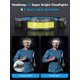 thumbnail image 2 of Linterna frontal Smiling Shark TS-4 con doble foco recargable, 2 of 7