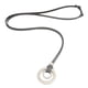 thumbnail image 4 of Collar De Cordón De Cuero PU Vintage Con Pulsera Con Colgante De Anillo Para Mujer, 4 of 5