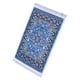 thumbnail image 4 of Alfombra Tejida A Escala 1:6 1:12, Alfombra En Miniatura Para El Suelo, Adornos Para El Hogar Y El Dormitorio, Color Azul, 4 of 5