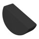 thumbnail image 5 of Bloque De Yoga Semicircular Para Ejercicios De Interior, Color Negro, 5 of 5
