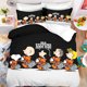 thumbnail image 1 of Cartoon Duvet Cover Set Children Snoopy Quilt Comforter King Size Bedding Reactive Printing Room Decor Home 2 PCs 3 PCs, 1 of 5