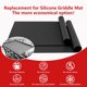 thumbnail image 4 of Alfombrillas para asar UBeeSize para Blackstone Griddle de 22 pulgadas, paquete de 2, 4 of 7