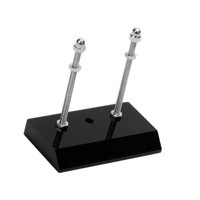 Ioensy - Soporte De Pared Para Monopatín, Estante Acrílico Premium Para Monopatín, Almacenamiento De Decoración, Color Negro