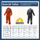 thumbnail image 5 of Overol Reflectante Gabardina Hombre Alta Visibilidad Trabajo Rojo, 5 of 7