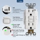 thumbnail image 5 of GFCI Outlet Amico, 15 amperios, 125 V, 24 unidades, resistente a la intemperie, 5 of 9