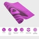 thumbnail image 4 of Esterilla de yoga y pilates Wai Lana con plumas de pavo real, color morado, 4 of 5