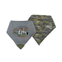 Pumucki - Set Baberos Tipo Bandana Gris