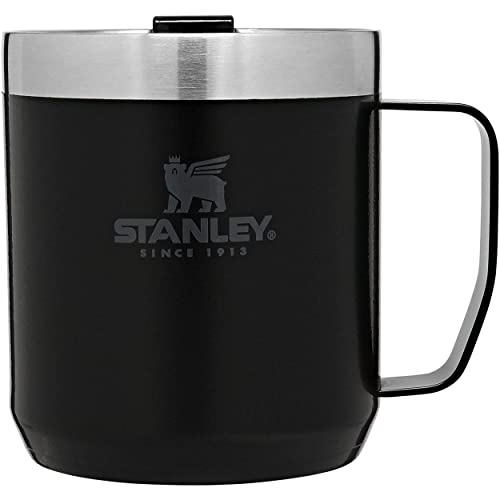 Taza Stanley Legendary Camp De 350 Ml Color Negro Mate
