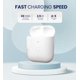 thumbnail image 2 of Estuche inalámbrico para AirPods Katnaaz 550 mAh blanco, 2 of 8