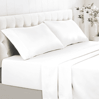 Tienda El Garage - Sabana Super King Blanca 1800 Hotel Luxury Ultra Soft