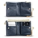 thumbnail image 3 of Monedero pequeño RFID para mujer, compacto, plegable, de piel, estilo vintage, con cremallera y cierre de boquilla., 3 of 6