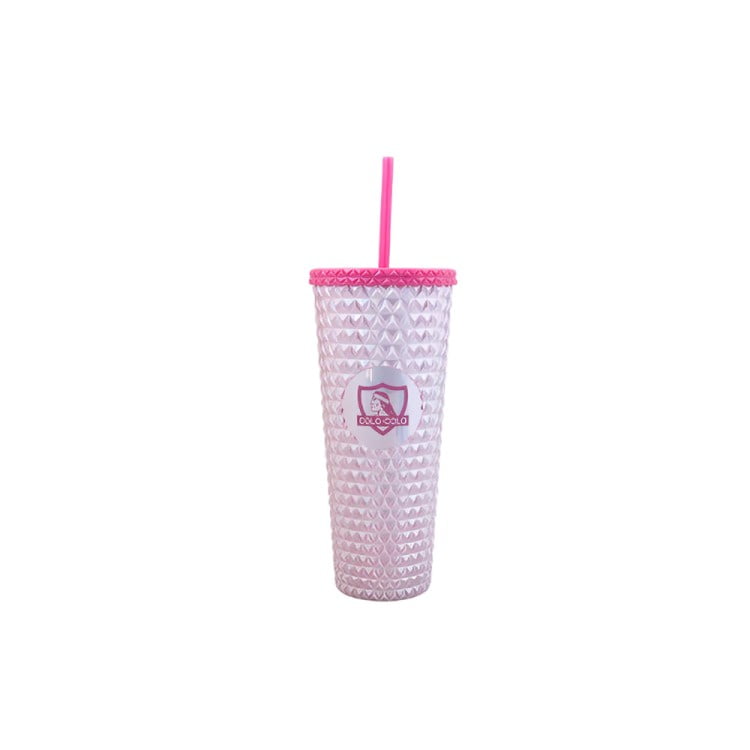 Colo Colo - Vaso Tumbler Shiny Pink